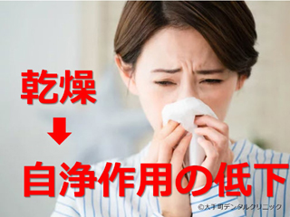 花粉症とお口の中の環境の関係